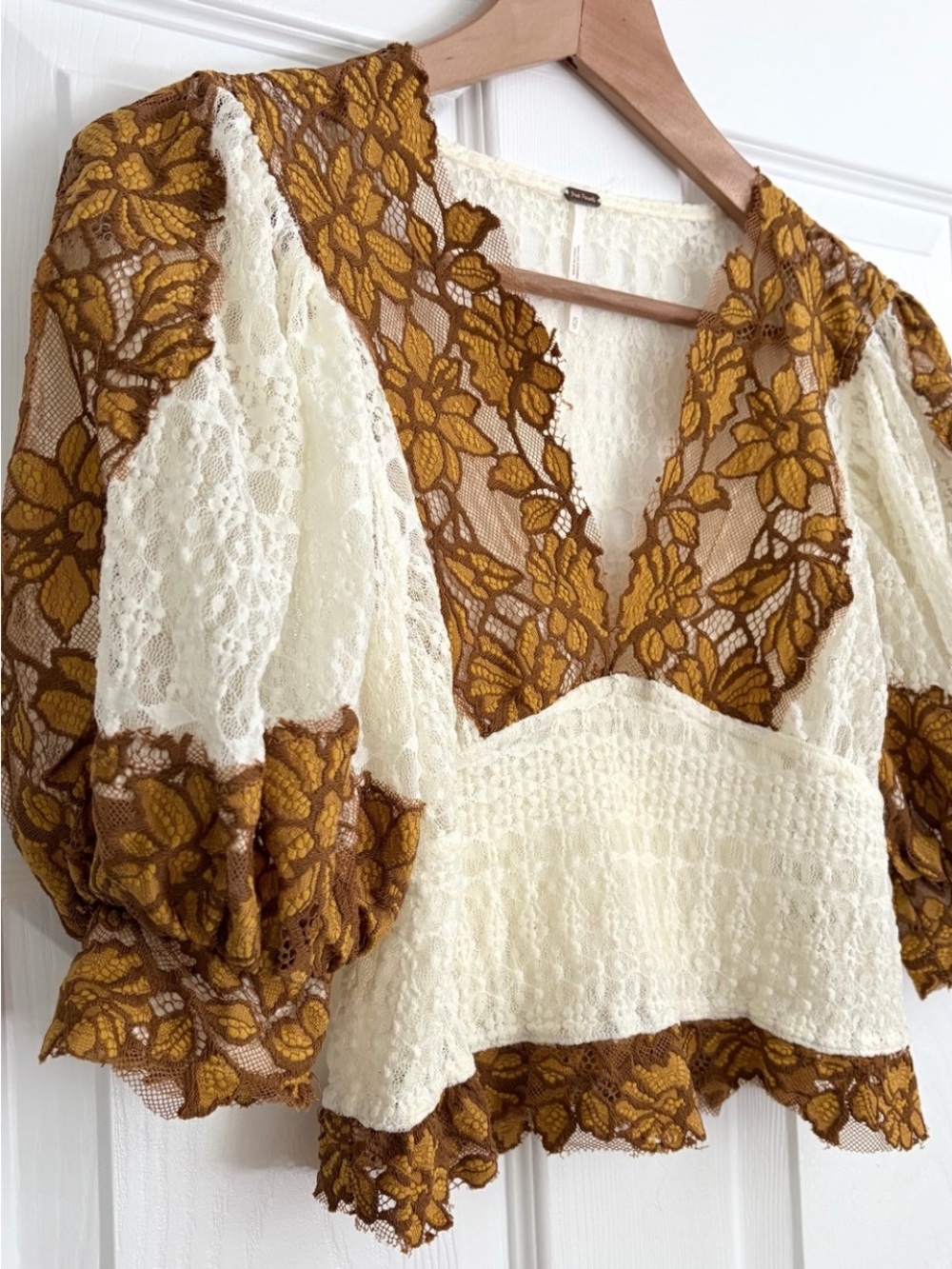 Free People Wildflowers Top Size XS - Picture 4 of 6